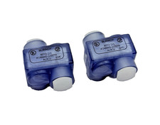 LOT OF 2, BURNDY BITO-2/0  14 AWG 2/0 STR, AL9CU INSULATED MULTI TAP CONNECTOR
