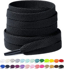 2 Pairs Flat Shoe Laces for Sneakers 30"-72" Length 26 Color Shoelaces