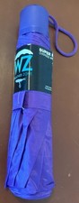 WEATHER ZONE 42 In Mini Umbrella PURPLE W FREE SHIPPING