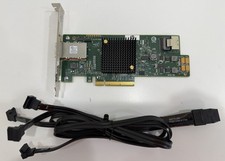 HP LSI 9217-4i4e SAS 6Gb/s Raid Controller Card 792099-001 725504-002 w/ cables