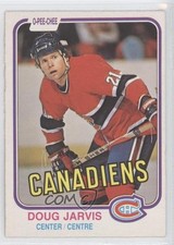 1981-82 O-Pee-Chee Doug Jarvis #184 0a1