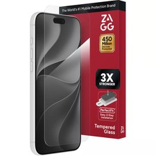 ZAGG - Glass Defense Screen Protector for Apple iPhone 18 Pro Max / iPhone 1...