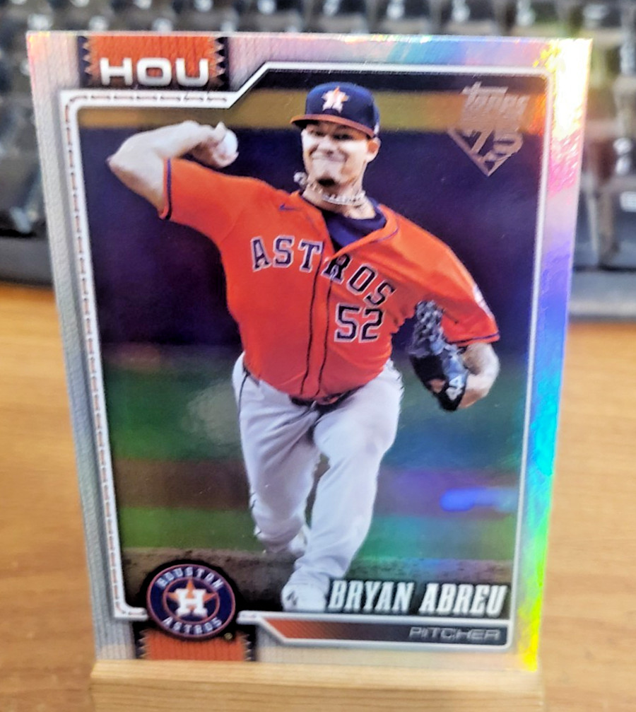 2026 Topps Rainbow Foil Bryan Abreu #231 Houston Astros Parallel