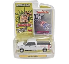 Greenlight Garbage Pail Kids 2021 Dodge RAM 2500 Truck with Tow Hitch 1:64 New