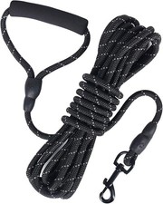 Long Dog Leash, Reflective Dog Training Leash for Outside and