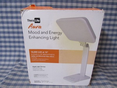 Theralite Aura Mood & Energy Enhancing Therapy Light (Open Box) FREE SHIPPING.