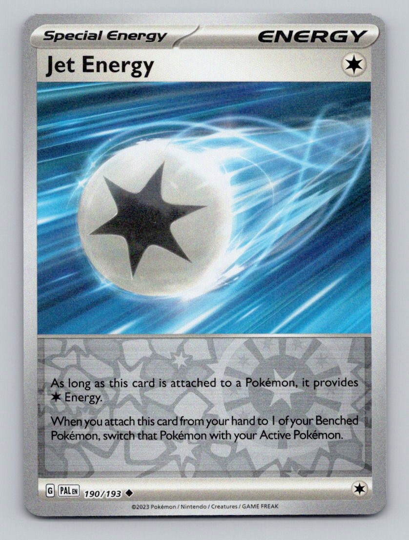 Reverse Holo Jet Energy 190/193 Uncommon Paldea Evolved Pokemon