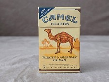 Camel Art Collection 4,65 DM Zigarettenschachtel Flugzeug Motiv LEER Original