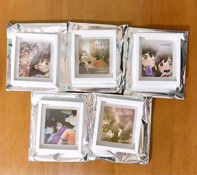 Omori Exhibition Photo Album Magnet Aubrey Kel Mari 5 Items
