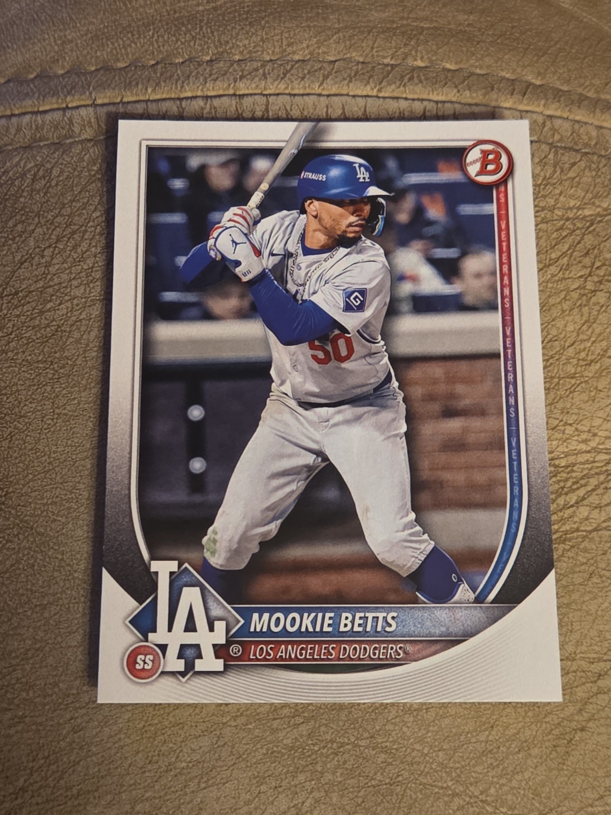 2025 Bowman #16 Mookie Betts - Los Angeles Dodgers