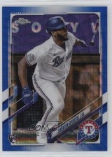 2021 Topps Chrome Blue Wave Refractor 70/75 Sherten Apostel #126 19bs