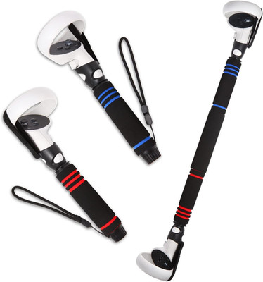 VR Game Handle Attachments for Oculus/Meta Quest 2 Handles,2 in 1 Upgraded Mu...