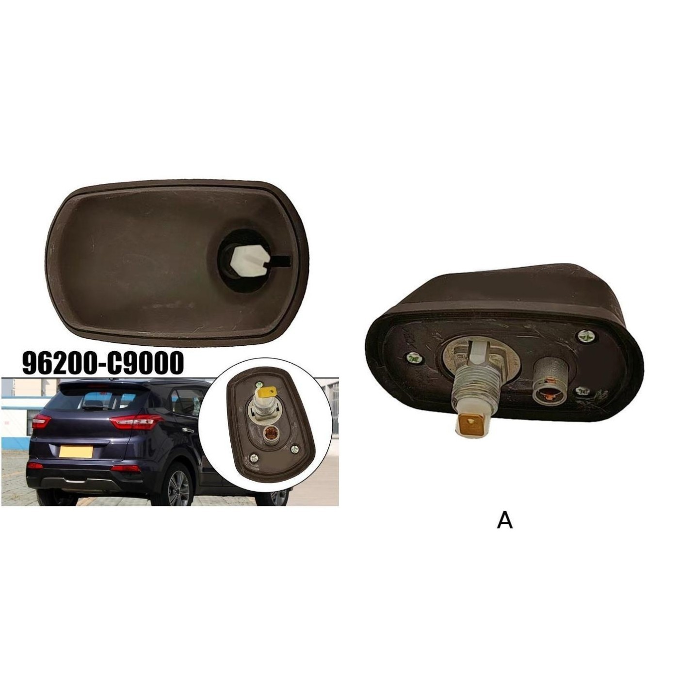 For Hyundai IX25 Car Roof Antenna Base with Direct Installation 96200C9000