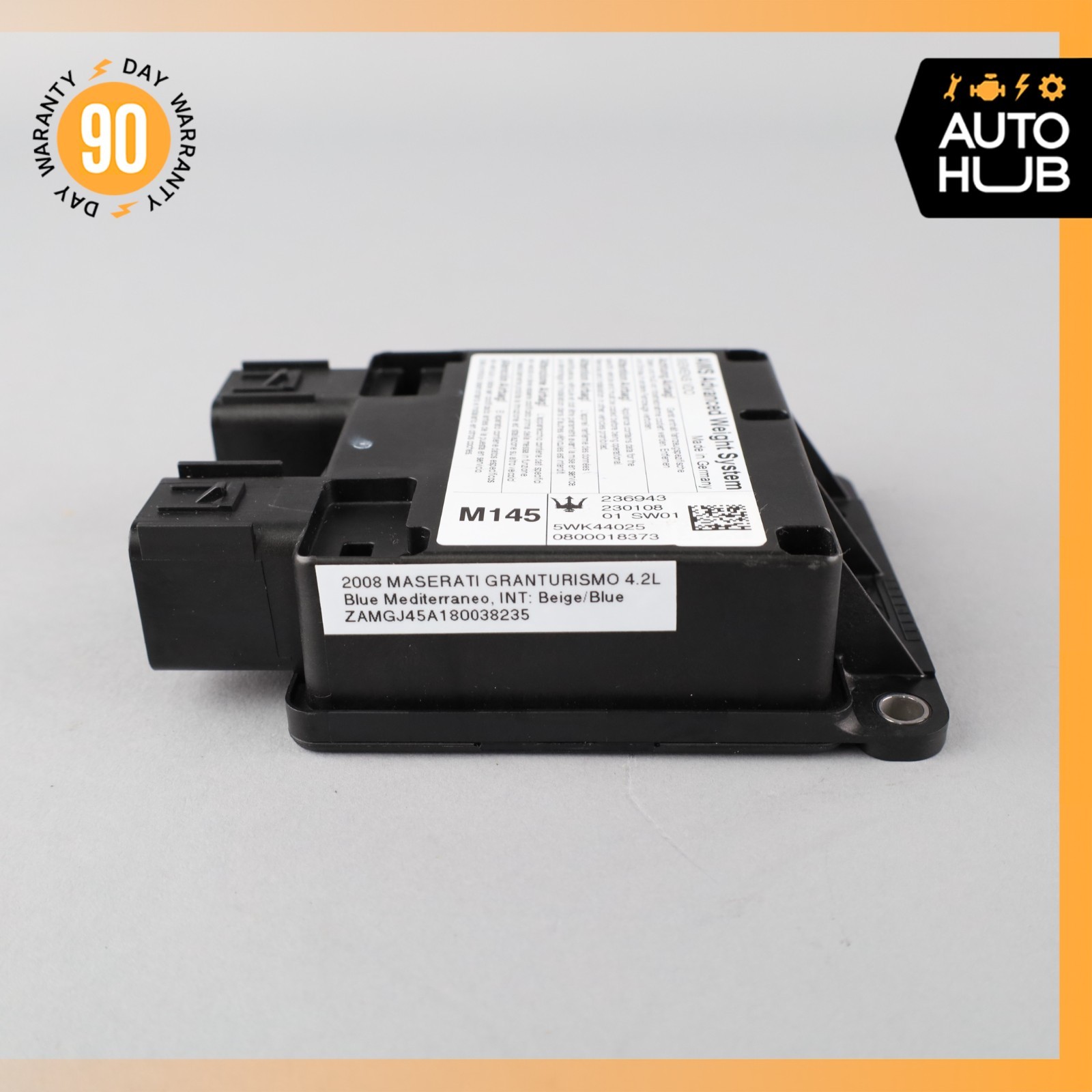 08-12 Maserati GranTurismo M145 AWS Advanced Weight System Control Module OEM