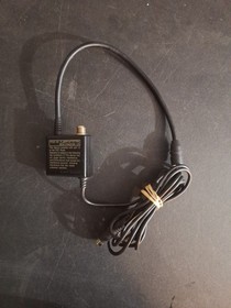 Sega RF Unit Model No. MK-80106  For Sega Genesis & Sega Saturn Black 