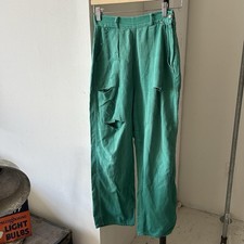 Vintage 1950s Green Side Zip Pants Stockton of Dallas 25 Women s