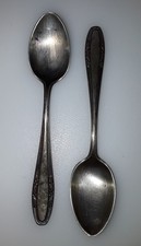 2 Teelöffel CBS - versilbert - 90er Auflage