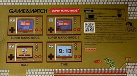 Nintendo Game & Watch Super Mario Bros Mario Bros 2Ball Luigi Handheld Game