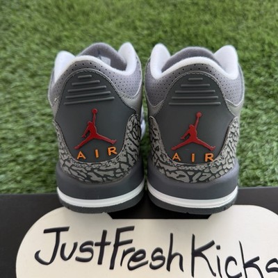 Size 5 (GS) - Jordan 3 Retro 2021 Mid Cool Grey for sale online | eBay