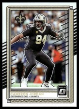 Cameron Jordan 2025 Donruss Optic #170 Saints NFL READ FREE SHIP AutographDen