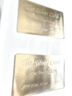 1 oz Silver Cards .999 Fine Silver (Set of 2)
