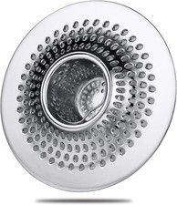 MFTEK Drain Hair Catcher Tub Protector, Stainless Steel Stainless-steel
