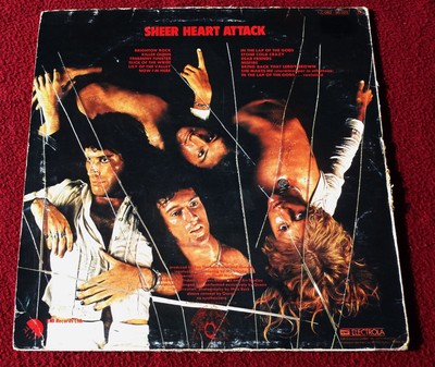 Vinyl LP* Queen    Sheer Heart Attack (1974) RAR  *Freddie Mercury