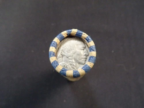 BUFFALO NICKEL .05¢ UNITED STATES MINT FULL ROLL (40) COINS WITH DATES