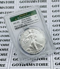 2021-P 999 Silver Eagle T1 Dollar-PCGS MS69-Rare Emergency Issue (FREE DELIVERY)