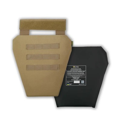 Ukrainian Groin Protector Apronr Coyote Ballistic Panel Level 1
