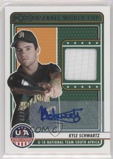2023 Panini USA Baseball Stars & Stripes Signatures 42/72 Kyle Schwartz Auto 4z8
