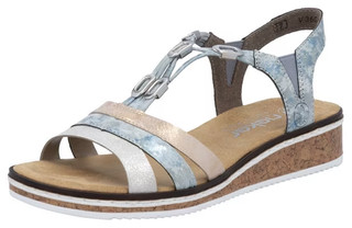 56031927 L RIEKER Riemchensandale Sommerschuh Gr. 39