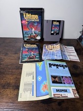 Ultima Quest of The Avatar Nintendo NES 100% Complete W Inserts Map TESTED CLEAN