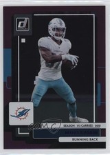 2022 Panini Donruss Season Stat Line 55/173 Myles Gaskin #126 5y7