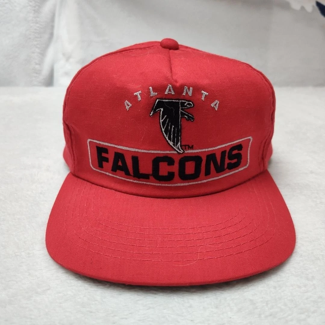 Casquette Vintage Atlanta Falcons NFL Années 80 - Bretelles Gris Texturé