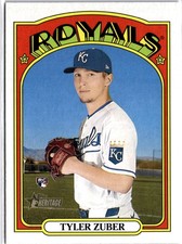 2021 Topps Heritage #659 Tyler Zuber
