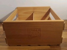 Napa Valley Box Co. 50 CD Storage Crate Compact Disc Holder
