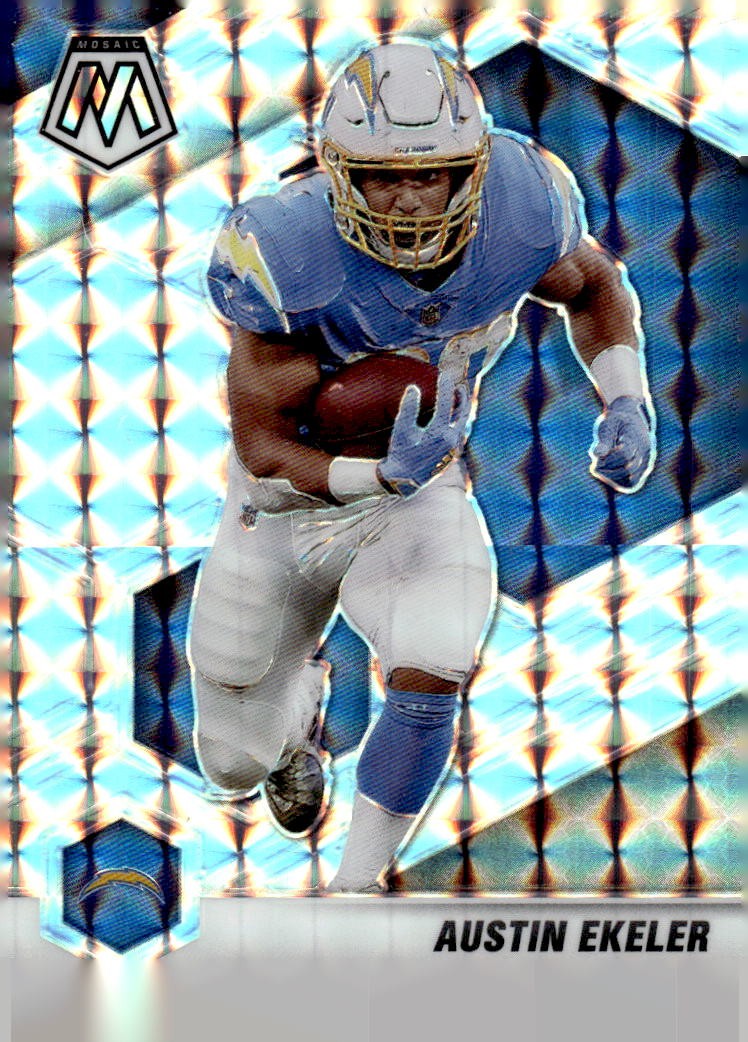 2021 Panini Mosaic #114 Austin Ekeler Prizm