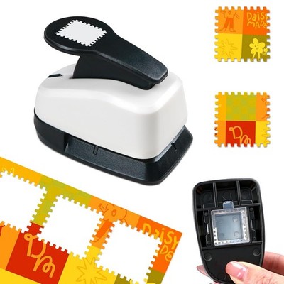Stamp Punch, Postage Stamp Puncher, 1x1 inch Stamps Hole Punches, Square Punc...