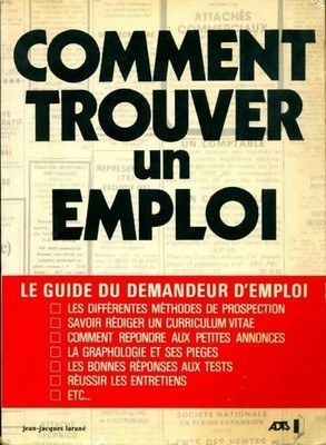 So finden Sie einen Job - Jean-Jacques Larané - V220499