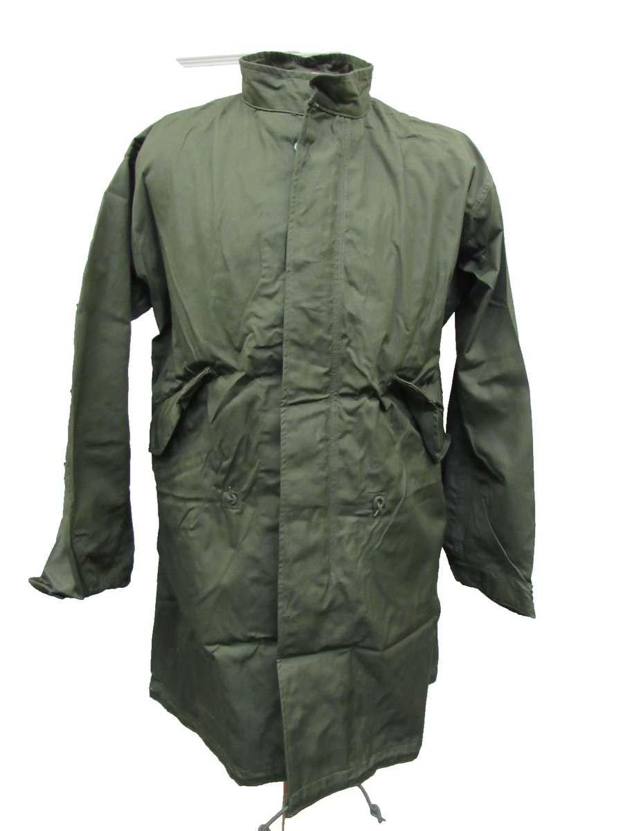 US M65 Fishtail Parka Shell Vietnam Era 1968 Arctic XSMALL