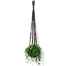 35 Inch Macrame Plant Hanger Indoor Large for up to 12 Inch Pot Hanging Holder