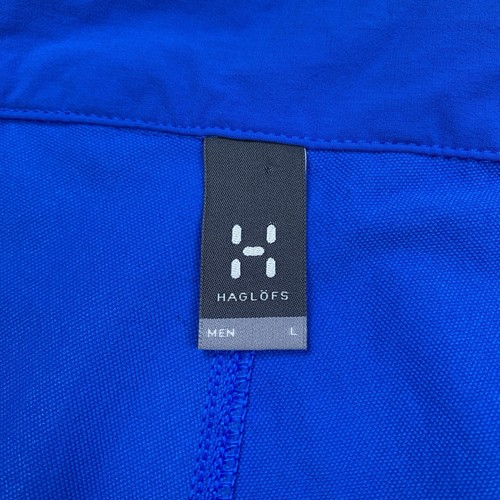 Haglöfs Męskie duże spodnie softshell niebieskie techniczne spodnie turystyczne W34 L27,5 - Zdjęcie 7 z 8