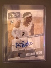 2021-22 Panini Draft Picks Prestige Bonus Shots Signatures Anthony Tarke AU, RC)