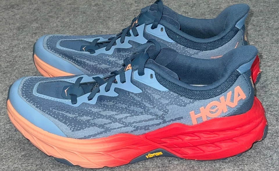 ZAPATO HOKA SPEEDGOAT 5 PARA MUJER Trail Running Todo Terreno Azul talla 8 EE. UU. 40 UE Zapatos Foto 2 de 4