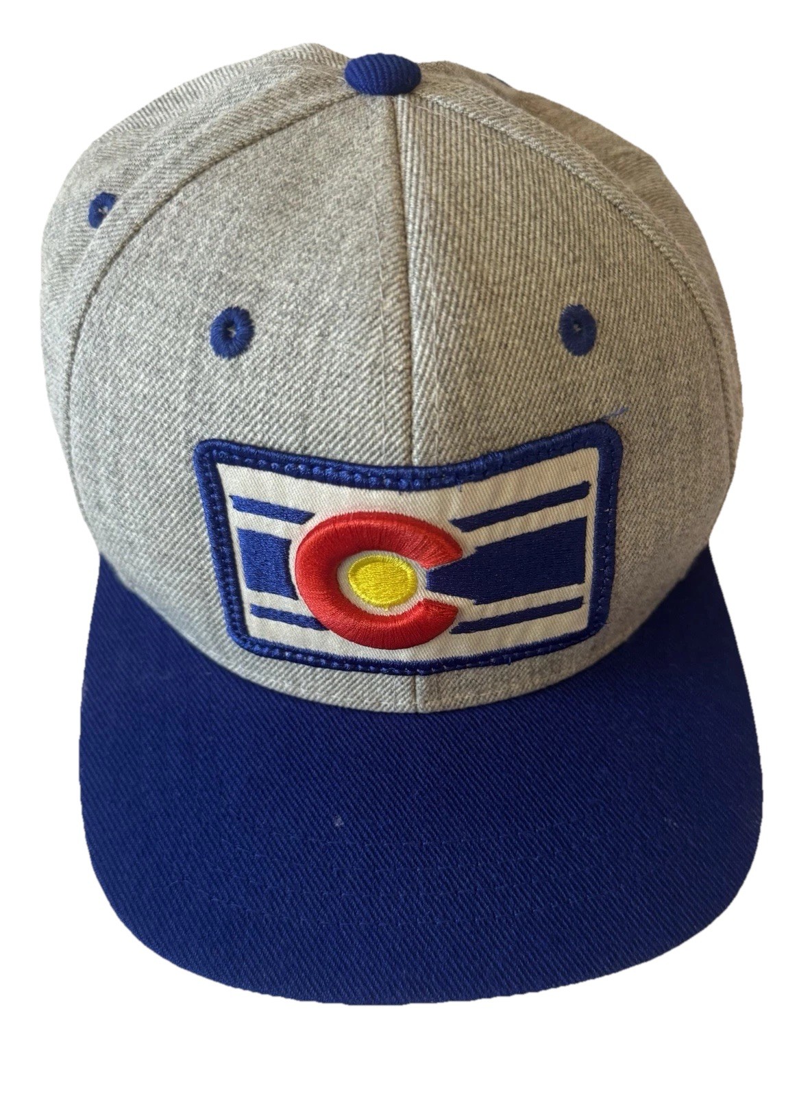 Colorado Limited Snapback Hat Patch Gray Blue Cap… - image 16