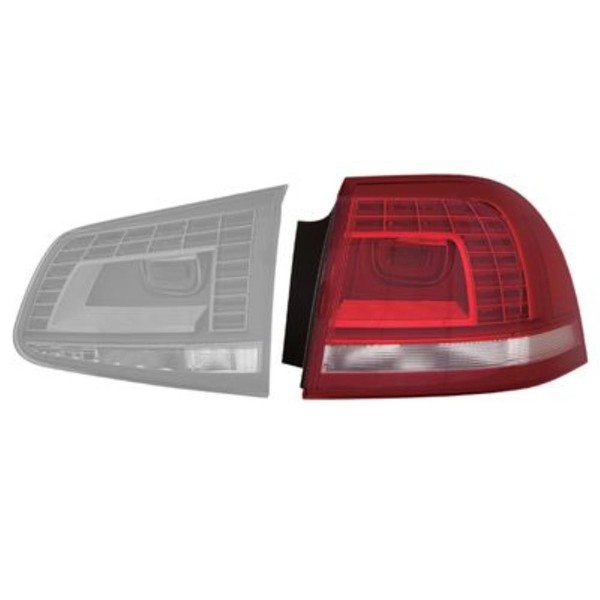 RüCkleuchte Heckleuchte Rechts äUsserer Teil Glasklar FüR VW Touareg 7P5-image