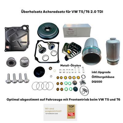 DQ500 Getriebe Reparatur Set DSG 7 Gang Frontantrieb für Volkswagen T5-T6