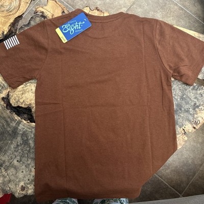 NEW Eighty Eight Brand Boys Size 14 NASA Dabbing Astronaut T-Shirt Brown