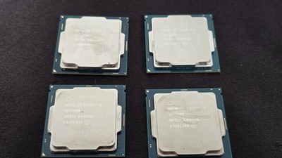 Lot of 4 - Intel Core i7-7700 (x1) | i5-7500 (x2) | i5-7400 (x1)